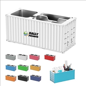 Shipping Container Pen Holder Organizer
